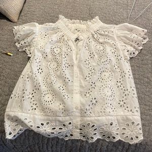 White Lace Blouse